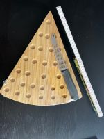 Holzbrett in Käseoptik mit Käsemesser (2 Stück verfügbar) Leipzig - Paunsdorf Vorschau