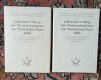 Jahressammlung der Postwertzeichen der Deutschen Post 1988 DDR Bayern - Puchheim Vorschau
