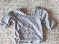 Frottee Pullover/Sweatshirt in grau, Größe 68 Niedersachsen - Gleichen Vorschau