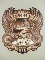 BOBBER - Wandschild (Gestanzt) - Old School Motorcycles - 45x40cm Krummhörn - Greetsiel Vorschau