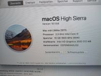 Apple MAC-Mini OS High Sierra 10.13.6, 2011 Schleswig-Holstein - Fahrdorf Vorschau