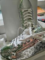 Original Jimmy Choo Sneaker Gr. 41 OVP neu Silber Mirroir Dortmund - Syburg Vorschau