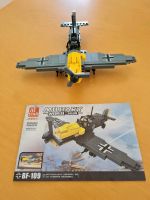 Klemmbausteine Flugzeug WW2 Messerschmitt BF 109 kompatibel Lego Hessen - Trebur Vorschau