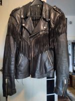 Lederjacke Motorradjacke Cooper Lederjacke Fransenjacke Rocker Berlin - Lichterfelde Vorschau