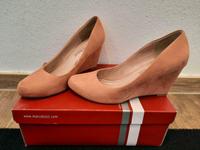 Keilpumps rosa /rosé samt Größe 36 Marco Tozzi (Damenschuhe) Nordrhein-Westfalen - Salzkotten Vorschau