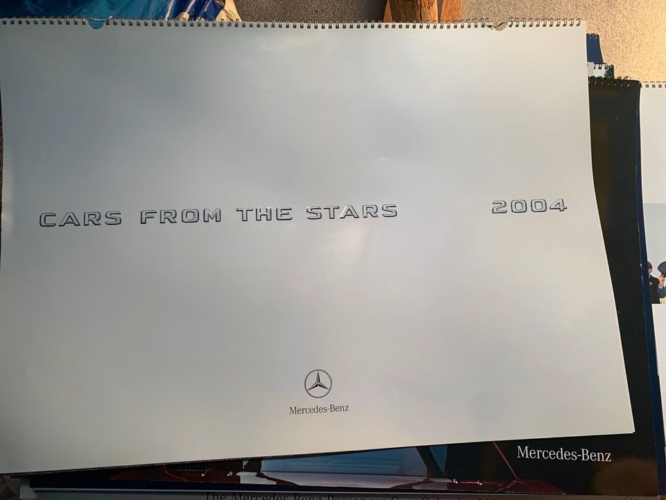 Mercedes Benz Kalender Rarität zu verschenken in Plate