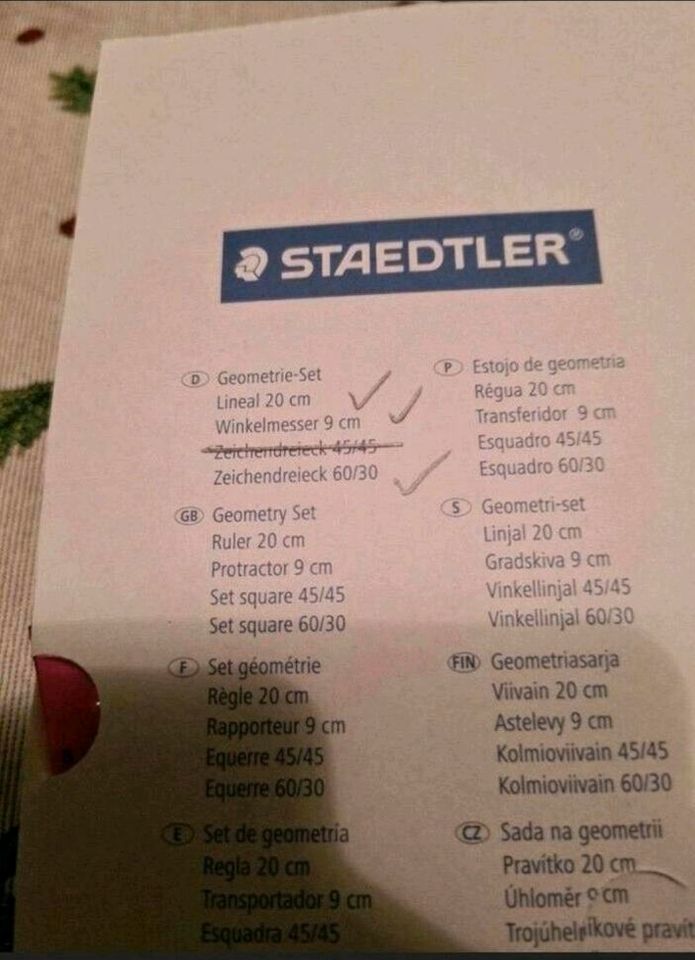 STAEDTLER Set,  3 verschiedene Artikel, s. Beschreibung u. Fotos in Nürnberg (Mittelfr)