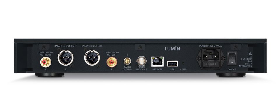 Lumin T3 Musikstreamer DAC schwarz/silber [Fachhändler] in Lauchheim