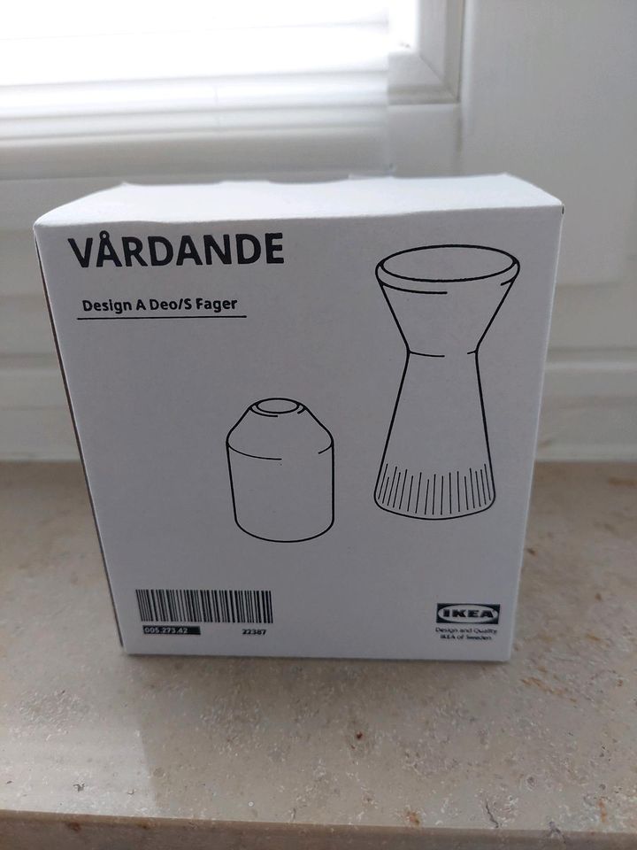 Mini Vasen beige creme Ikea Vardande scandi in Düsseldorf