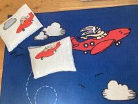 Ikea Kinderteppich Flugzeug sehr guter Zustand Flygtur mit Kissen Baden-Württemberg - Markdorf Vorschau