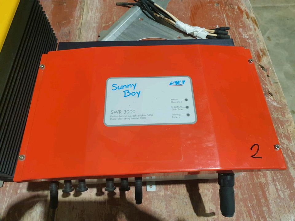 Verkaufe SMA Sunny Boy Typ SWR 3000 Wechselrichter in Ansbach