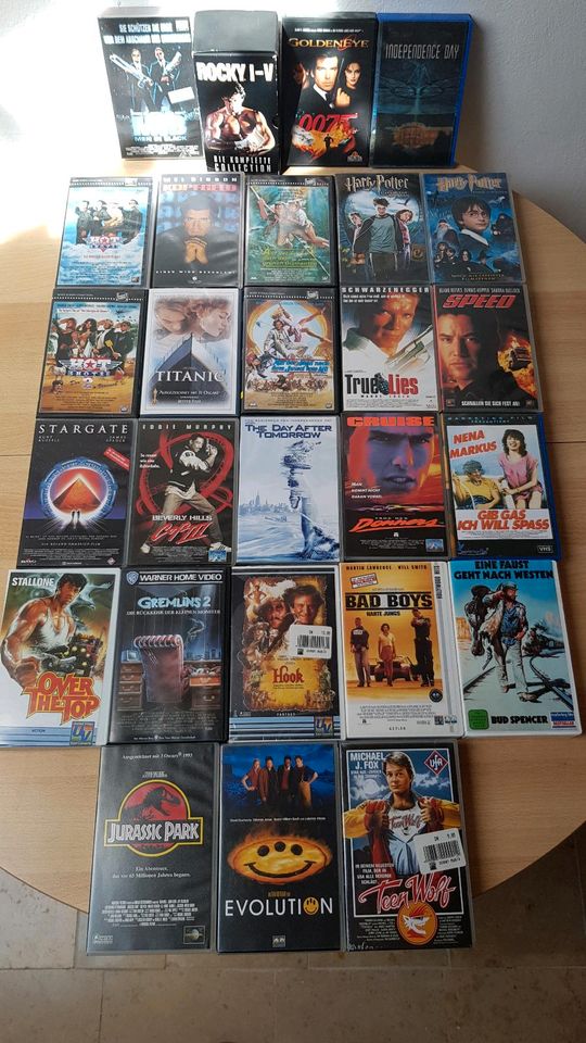 VHS Kaufvideos Videokassetten in Erding
