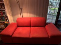 Sofa Zweisitzer rot Niedersachsen - Georgsmarienhütte Vorschau
