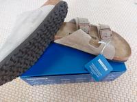 Birkenstock Arizona taupe Schleswig-Holstein - Dänischenhagen Vorschau