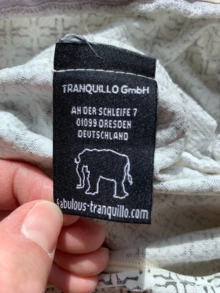 Tranquillo Kissenbezug 50x50 grau gemustert Baumwolle in Leipzig