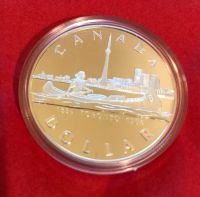 Münze 150 Jahre Toronto Silberdollar Canada 1984, 1 Dollar Frankfurt am Main - Nordend Vorschau