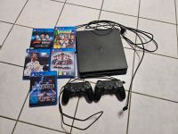 Play Station 4 slim 1 TB + 2 Controllern und 5 Spiele Hessen - Niddatal Vorschau