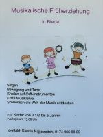 Musikalische Früherziehung in Riede Niedersachsen - Hilgermissen Vorschau