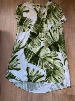 Kleid Tunika XS S M 34 36 38 weiß Blätter Dschungel grün Nordrhein-Westfalen - Hagen Vorschau