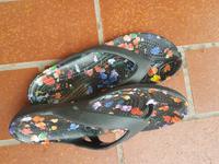 Crocs Printed Floral Flip Flops und Sport Gr 37,5 West - Nied Vorschau