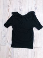 Zara Shirt T-Shirt Rosen Schößchen schwarz Spitze Größe S Damen Leipzig - Leipzig, Zentrum-Nord Vorschau