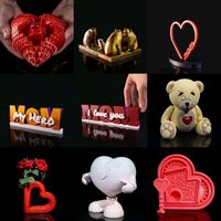 ❤️ Muttertag ❤️ Geschenk 3D Druck Flexy Personalisiert Mama Nordrhein-Westfalen - Herford Vorschau