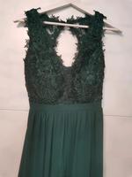 Langes grünes Abendkleid - Abiballkleid - Hofstaatskleid Nordrhein-Westfalen - Menden Vorschau