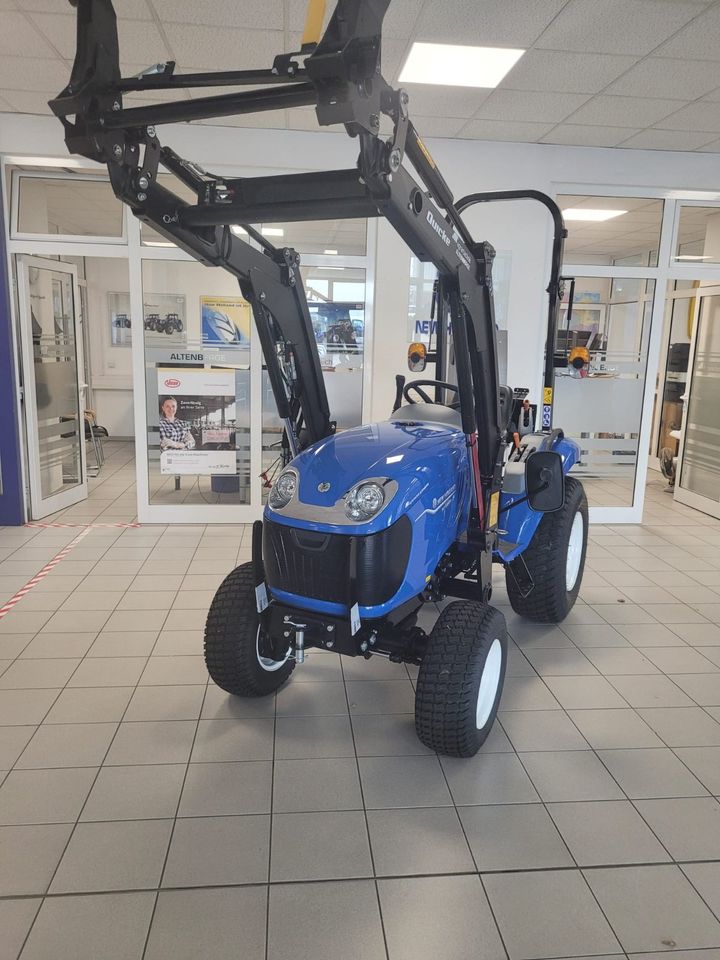 New Holland Boomer 25, Hydrostat mit Alö Quicke Frontlader in Altenberge