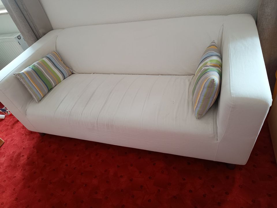 Sofa Ikea hell 180cm breit, 85cm tief, 67cm hoch in Leipzig