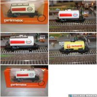 Primex Märklin Kesselwagen H0 2x 4581 ESSO 1x 4502 SHELL OVP Bayern - Graben (Lechfeld) Vorschau