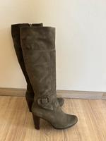 Marc o Polo Stiefel, Wildleder, grau 38,5 Bochum - Bochum-Nord Vorschau