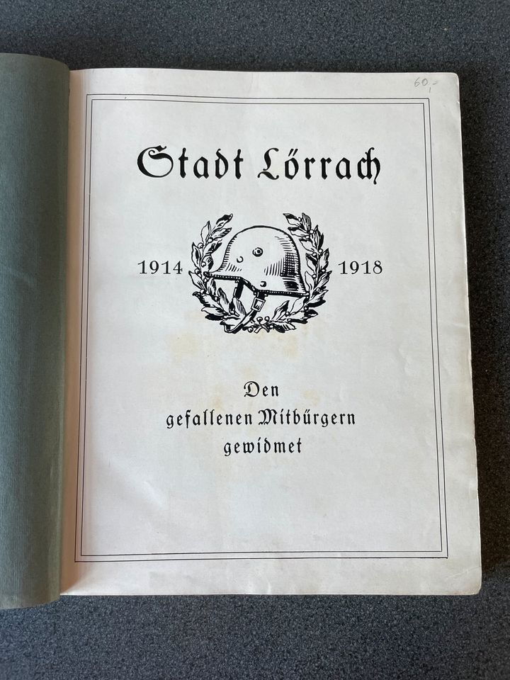 Stadt Lörrach 1914 1918 den gefallenen Mitbürgern gewidmet in Eimeldingen