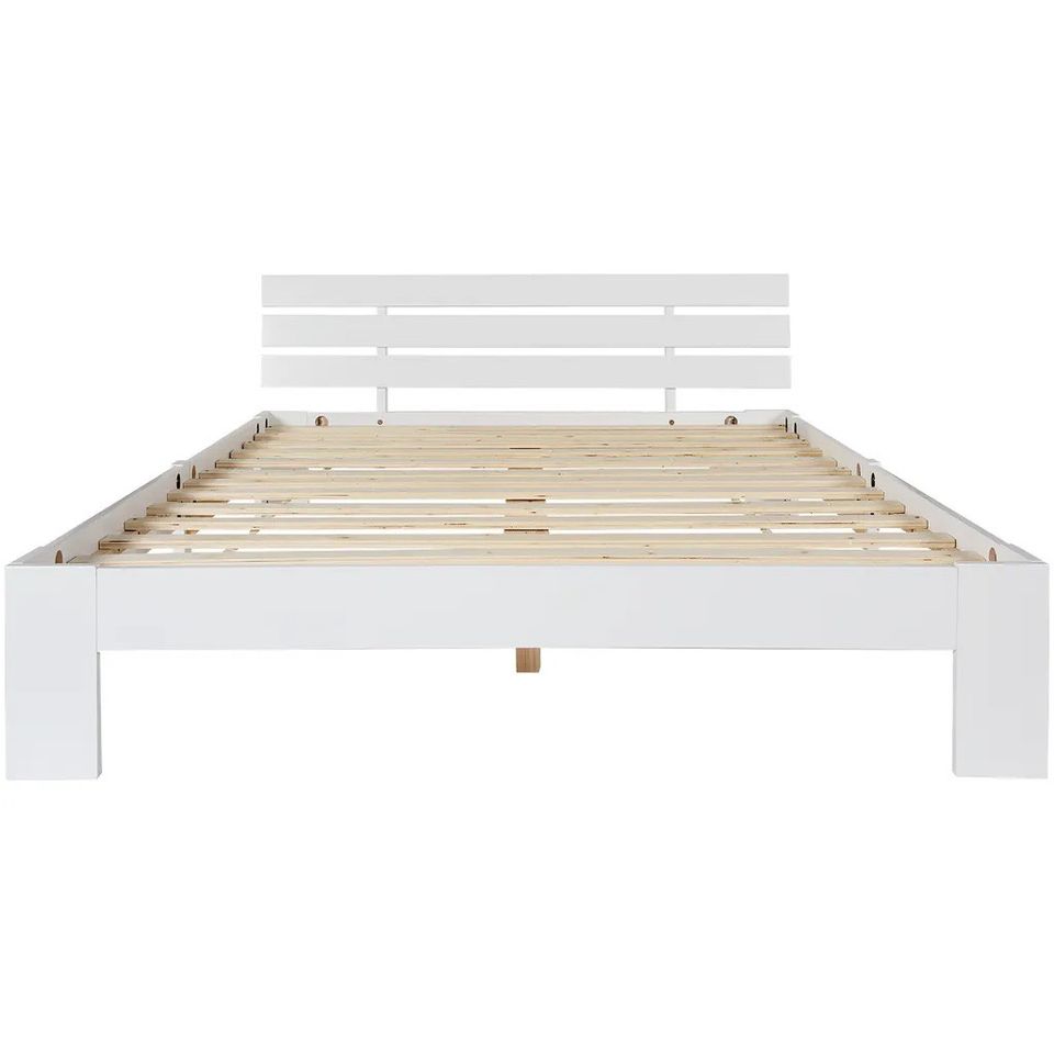 Doppelbett 140x200 Neu Holzbett Bettgestell Bett Funktionsbett in Hamburg