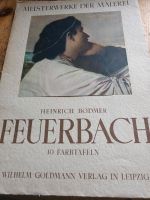 Meisterwerke der Malerei.Feuerbach.10Farbtafeln 1942. Niedersachsen - Burgdorf Vorschau