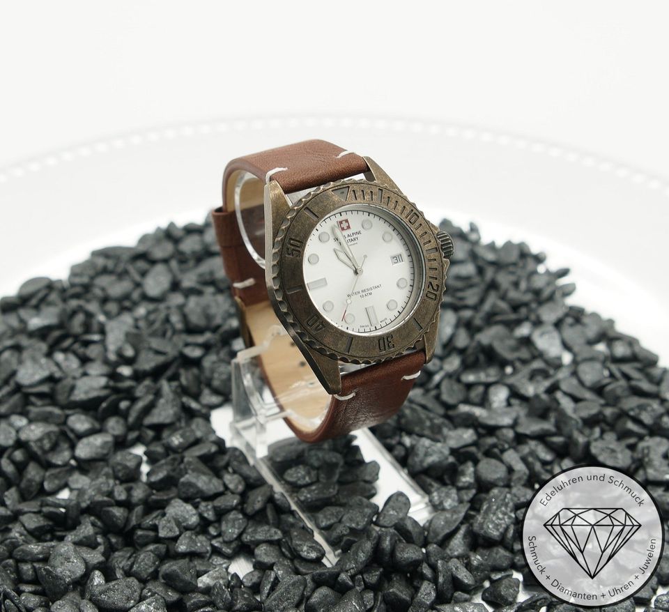 Swiss Alpine Military Herrenuhr Quarz UVP 359,- xxyy150560 in Bochum