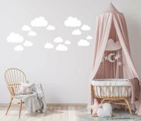 Wandsticker Wandtattoo Kinderzimmer Babyzimmer WOLKEN Berlin - Steglitz Vorschau