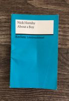 Nick Hornby About a Boy Lektüreschlüssel Rheinland-Pfalz - Kaiserslautern Vorschau