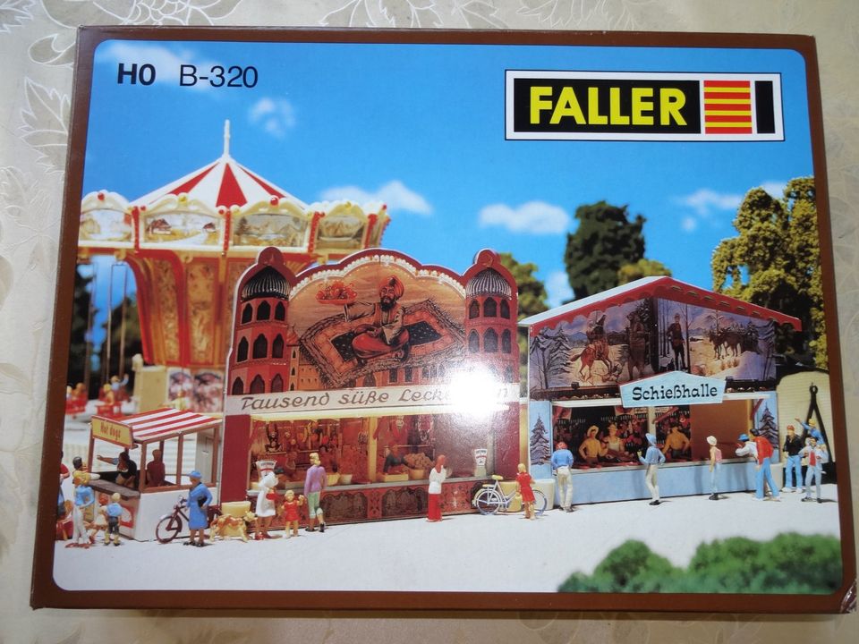 Faller H0 Kirmes B-320 2 Kirmesbuden für Märklin Fleischmann in Mutterstadt