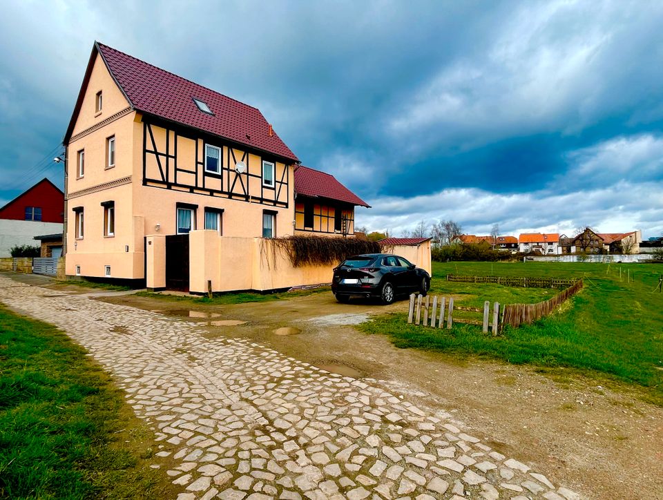 Einfamilienhaus mit Scheune auf abgeschlossenem Hofgrundstück und Garten! in Quedlinburg