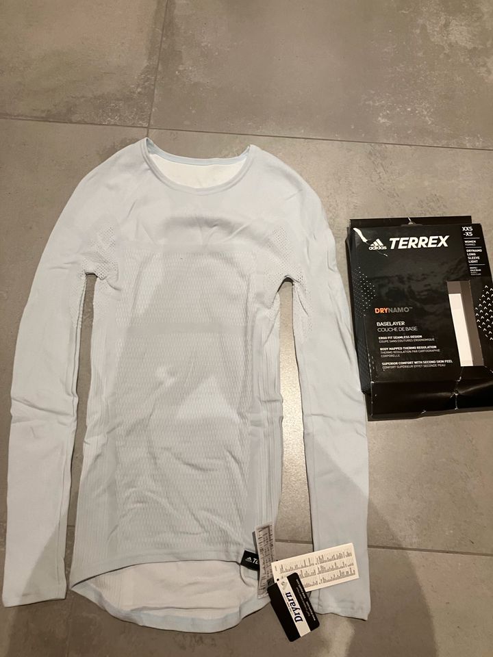 Adidas Terrex Baselayer Langarm Shirt Neu Damen Gr. XXS-XS in Oberstaufen