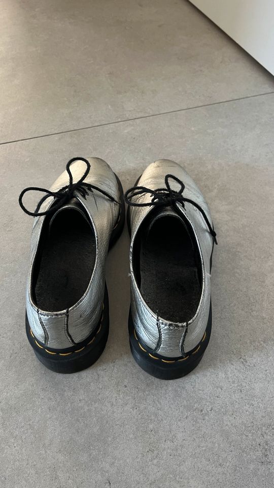 Dr. Martens 1461 sneaker silber metallic silver doc Santos 39 Doc in Dörzbach