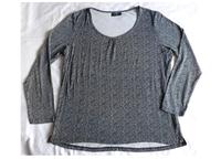 GINA BENOTTI leichtes SHIRT Gr. L 44-46 dunkelgrau dichtes Muster Hessen - Hanau Vorschau