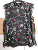 Vero Moda Chiffon Bluse Ärmellos Polyester schwarz Blumen XL Wiesbaden - Mainz-Kostheim Vorschau