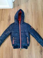 Daunenjacke Superdry Damen Blau Rot XS Thüringen - Erfurt Vorschau