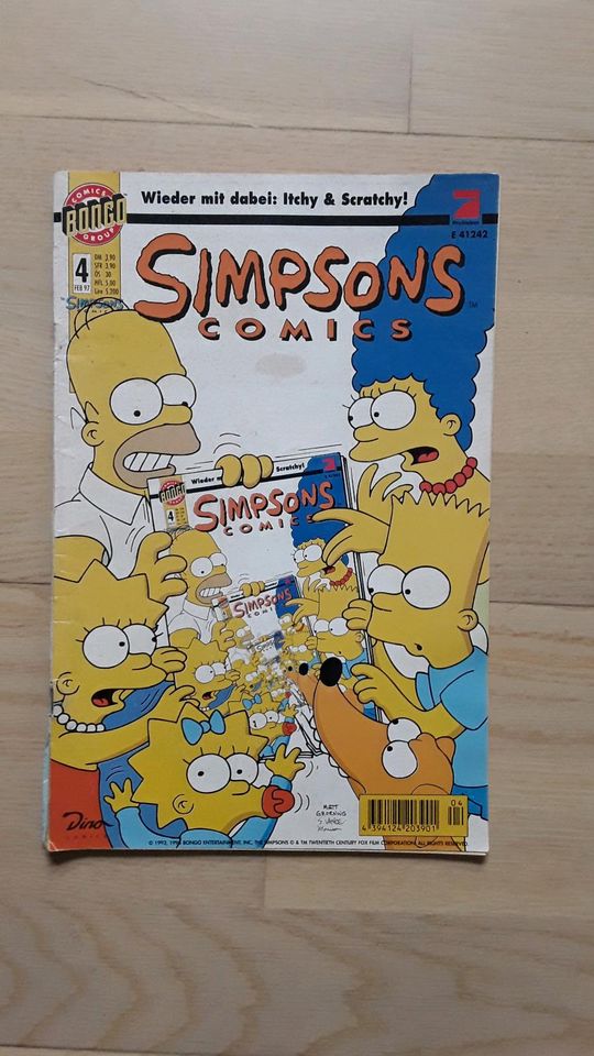 Simpsons Comics, diverse Bände von Feb. 1997 bis Juni 1999 und .. in Heilbronn