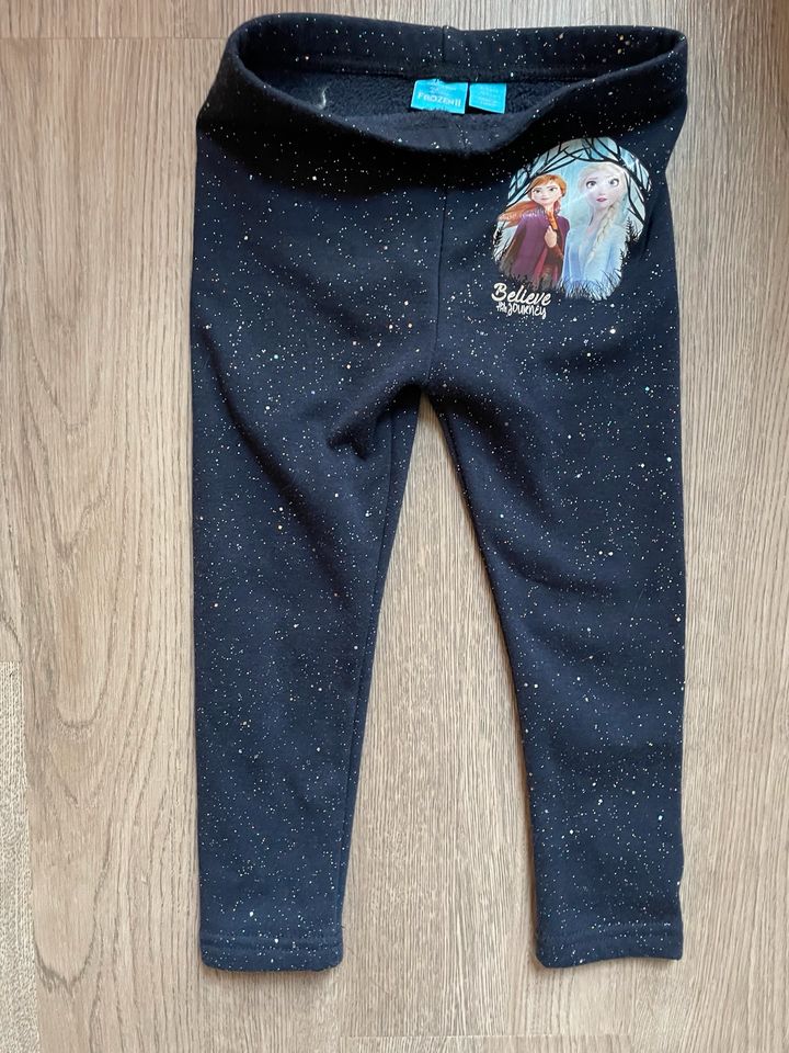 Blaue Elsa Eiskönigin Hose mit Glitzer// 98/104// top Zustand in Berlin