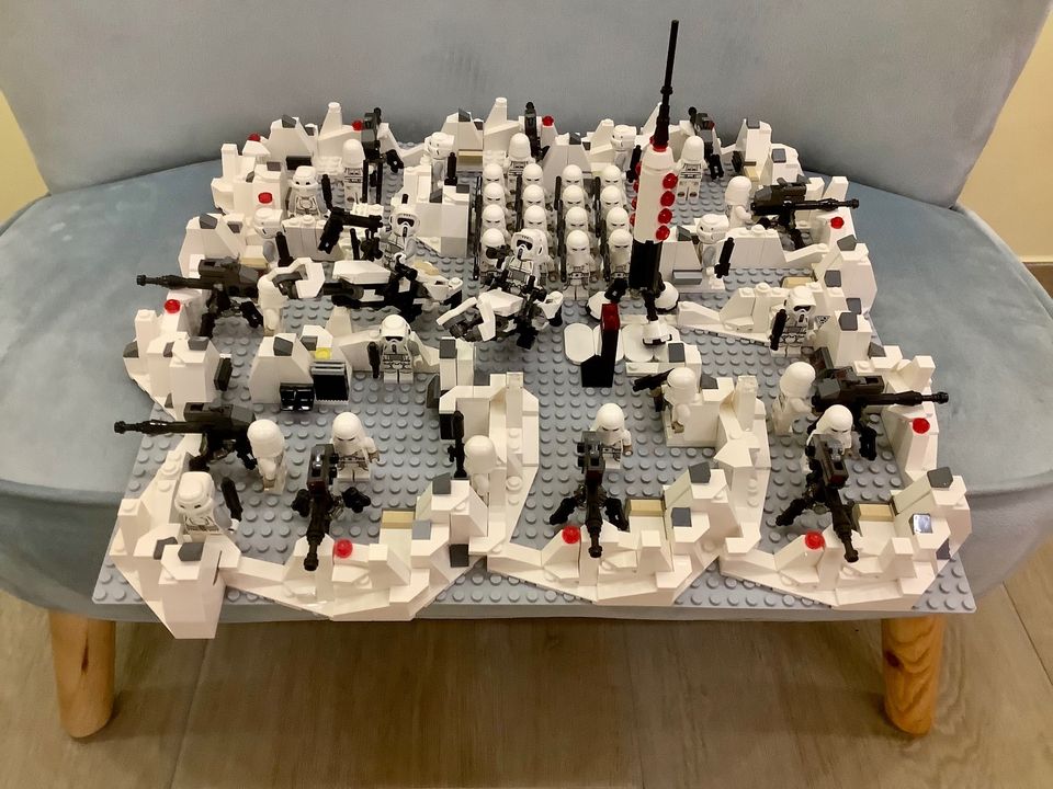 Lego Star Wars Snowtrooper Raketenbasis Battalion 35 Stück Kampfe in Eilsleben