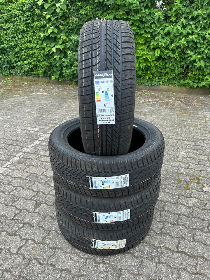 4 Neue Goodyear 235 50 20 104W XL Sommer Reifen Q4 Q5 NP 840€ in Mannheim