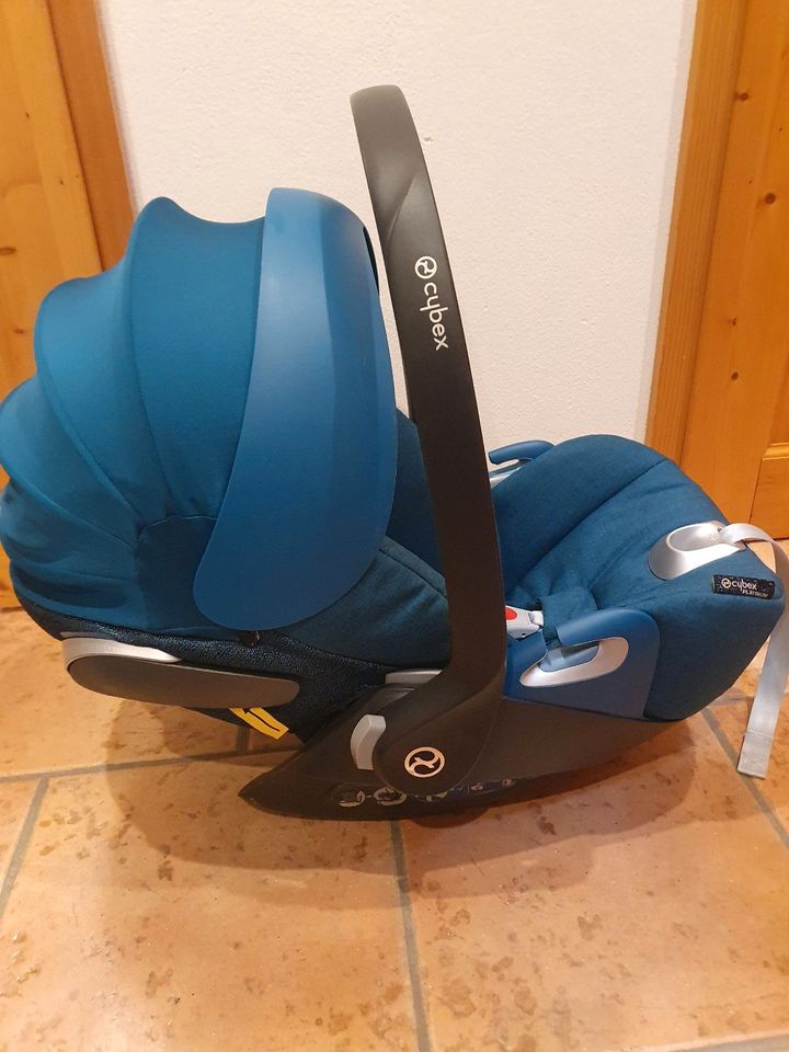 Babyschale Cybex Cloud Z i-Size Platinium, Unfallfrei! in Riegsee