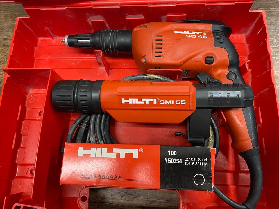 Hilti SD 45 + SMI 55 Trockenbauschrauber m. Magazin i. Koffer.Top in Bad Hersfeld